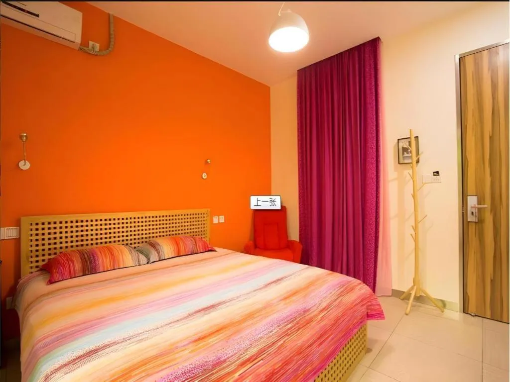 Bed in Dalian Household Theme Hotel Huanghe Road Branch