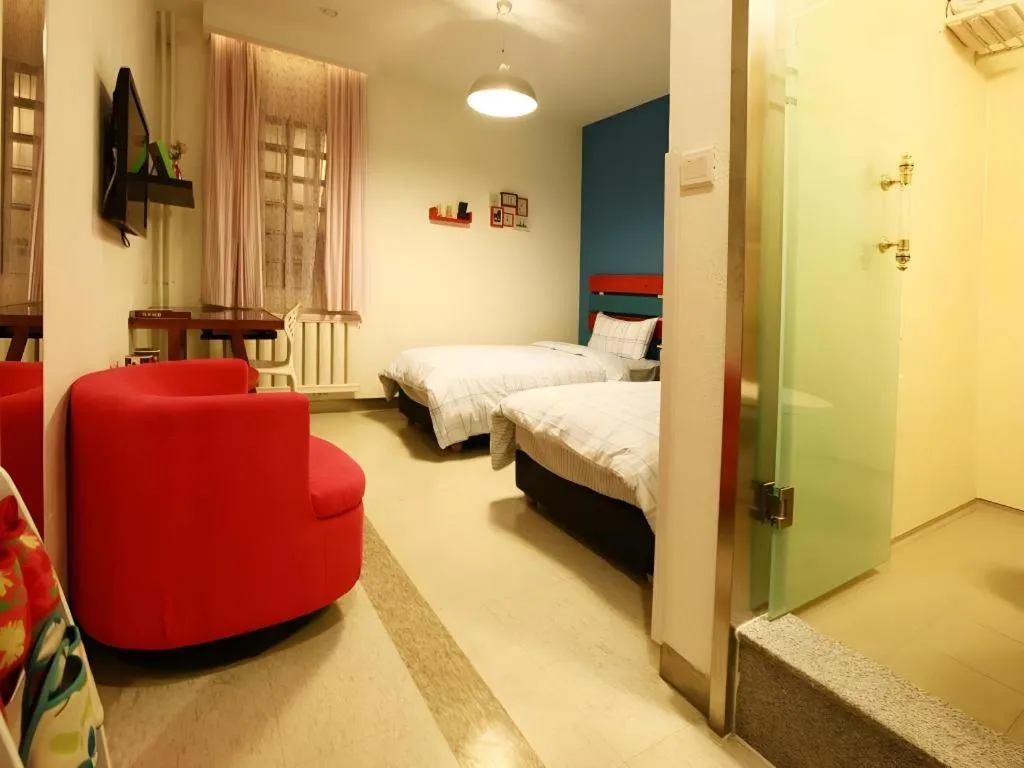 Bed in Dalian Household Theme Hotel Huanghe Road Branch