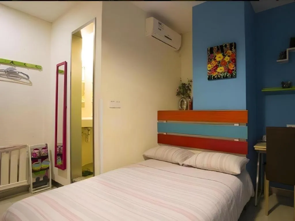 Bed in Dalian Household Theme Hotel Huanghe Road Branch