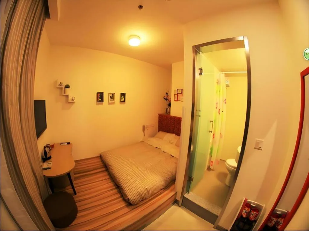 Bed in Dalian Household Theme Hotel Huanghe Road Branch