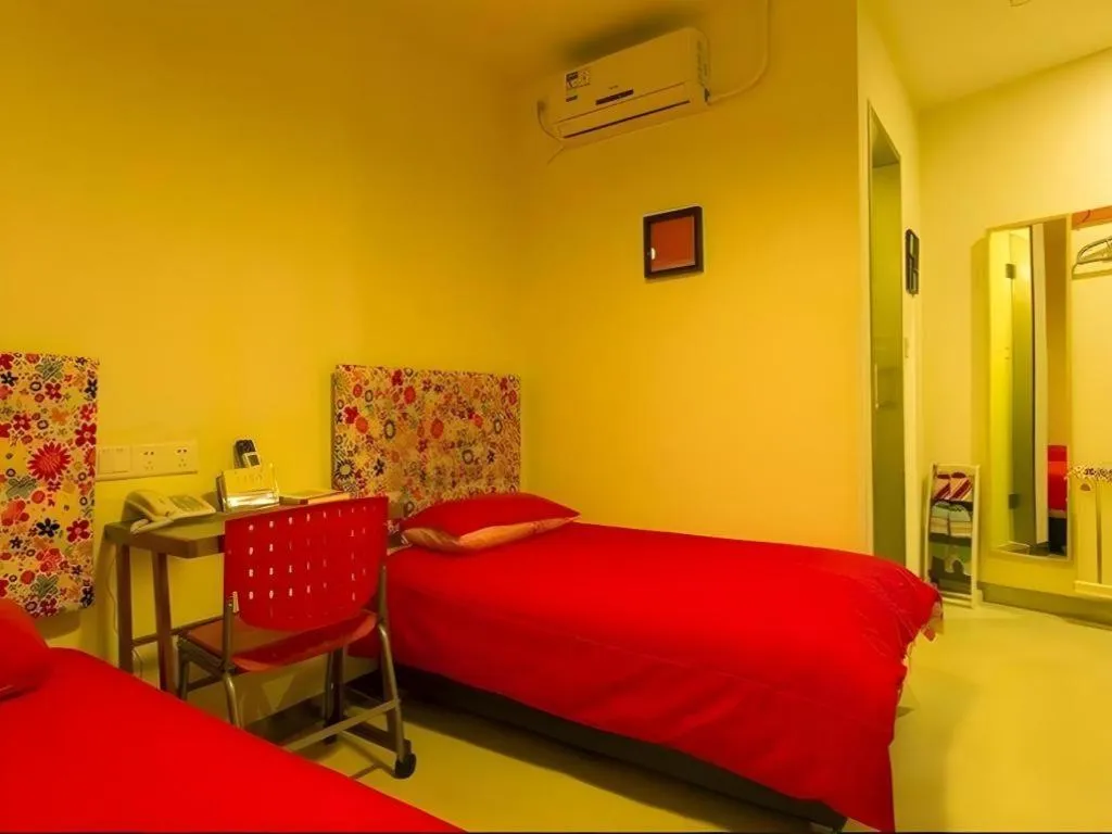 Bed in Dalian Household Theme Hotel Huanghe Road Branch