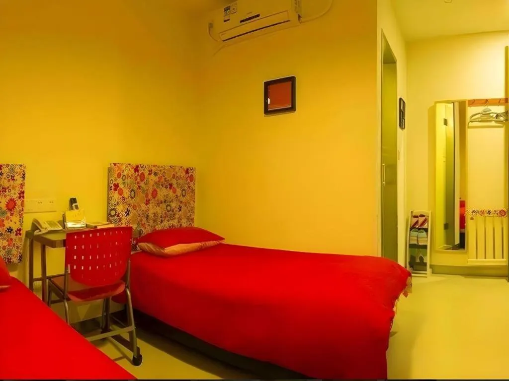 Bed in Dalian Household Theme Hotel Huanghe Road Branch