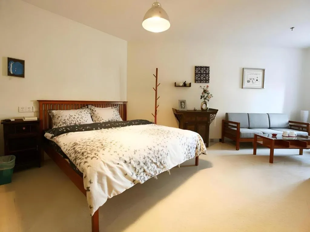 Bed in Dalian Household Theme Hotel Huanghe Road Branch