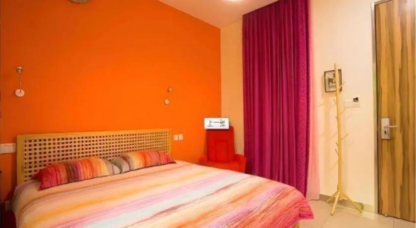 Bed in Dalian Household Theme Hotel Huanghe Road Branch