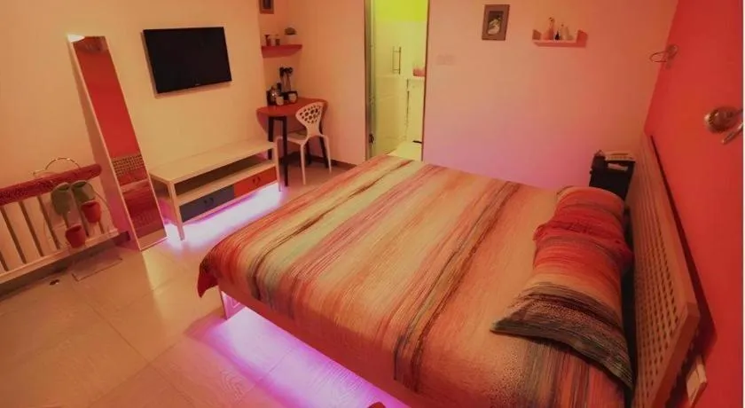 Bed in Dalian Household Theme Hotel Huanghe Road Branch