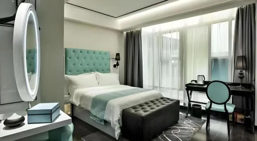 Bed in Xana Hotelle XiAn Gig Wild Goose Pagoda Branch