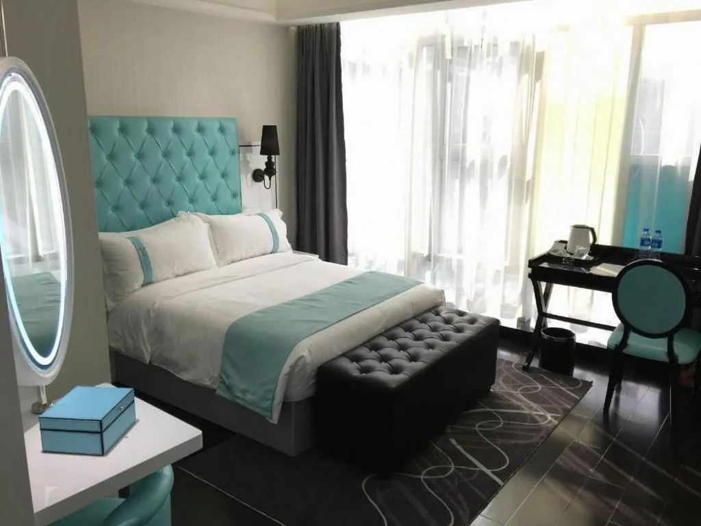 Bed in Xana Hotelle XiAn Gig Wild Goose Pagoda Branch