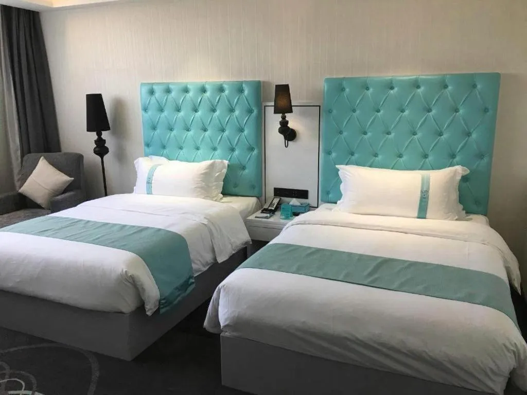 Bed in Xana Hotelle XiAn Gig Wild Goose Pagoda Branch