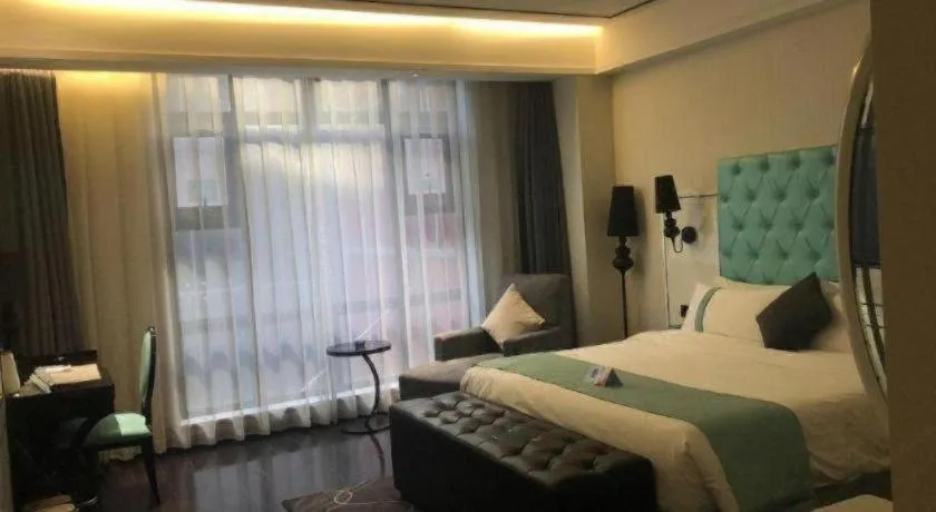 Bed in Xana Hotelle XiAn Gig Wild Goose Pagoda Branch