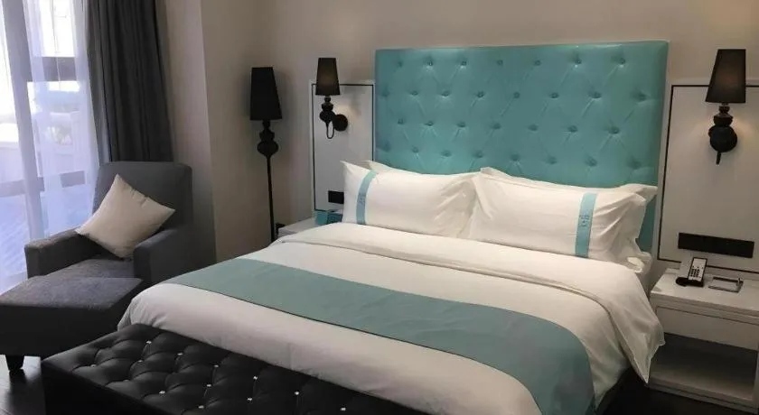 Bed in Xana Hotelle XiAn Gig Wild Goose Pagoda Branch