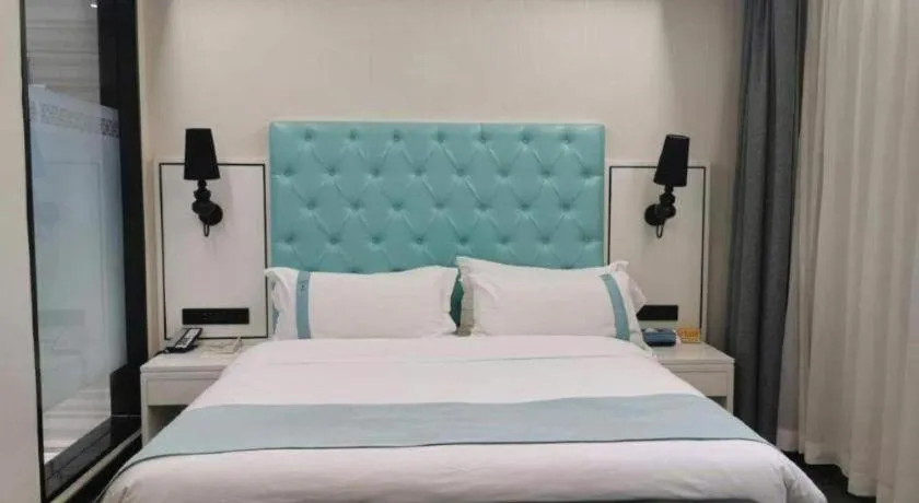 Bed in Xana Hotelle XiAn Gig Wild Goose Pagoda Branch