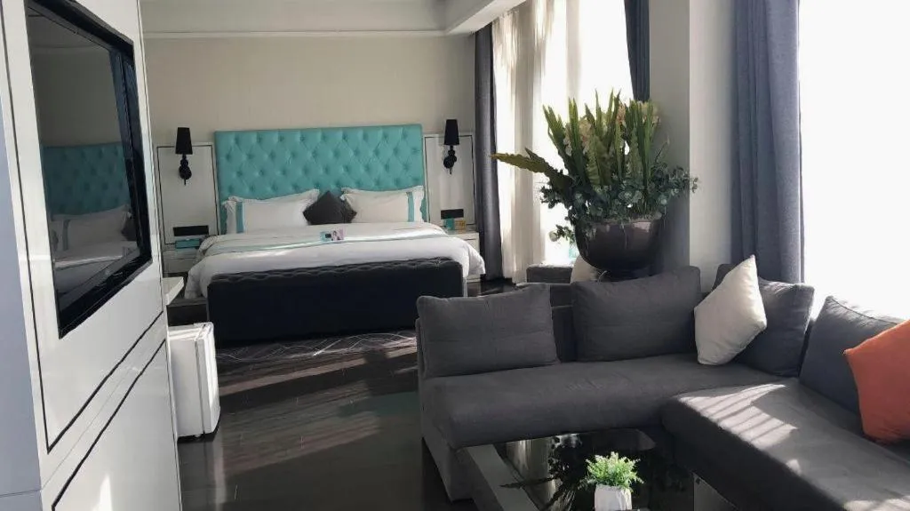 Bed in Xana Hotelle XiAn Gig Wild Goose Pagoda Branch