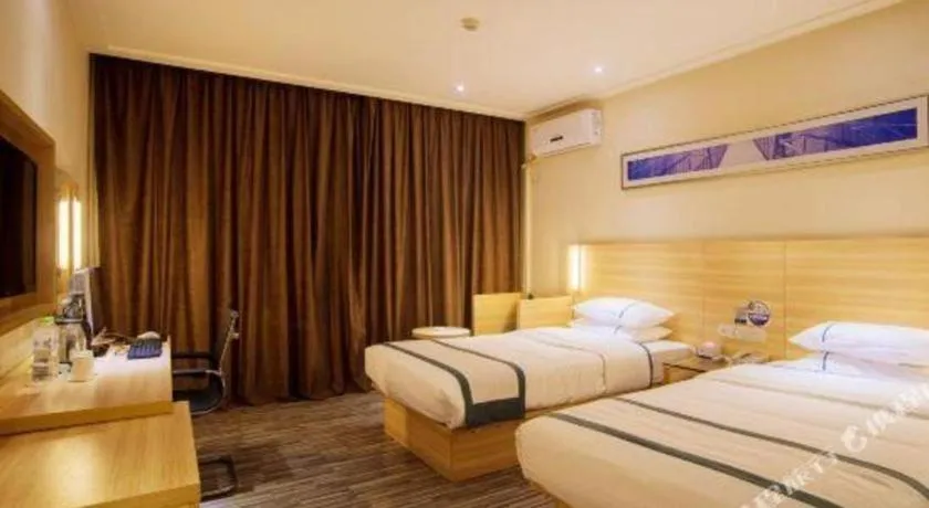 Bed in City Comfort Inn Hechi Nandan