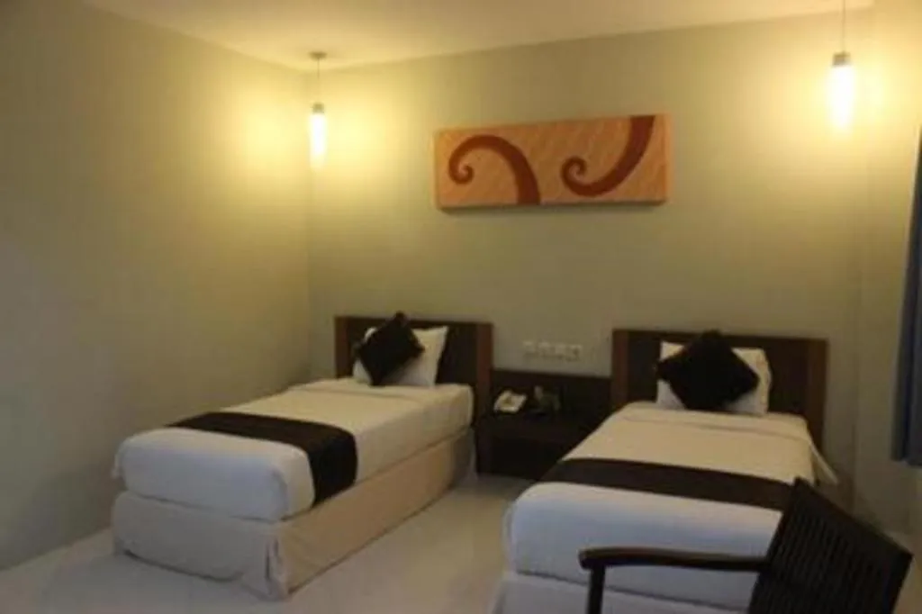 Bed in Mataram Square Hotel