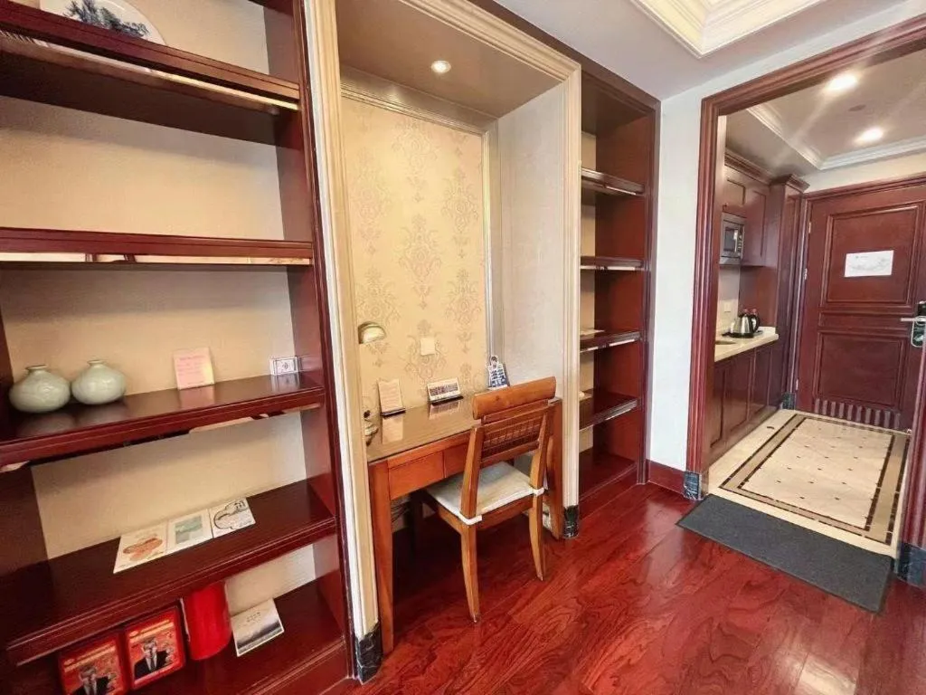 Bed in Hangzhou Lingtao Pavilion Hotel