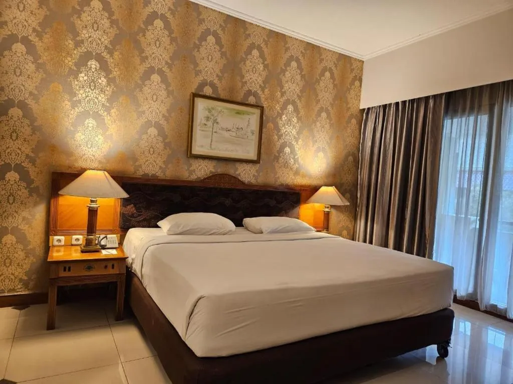 Bed in Bumi Wiyata Hotel