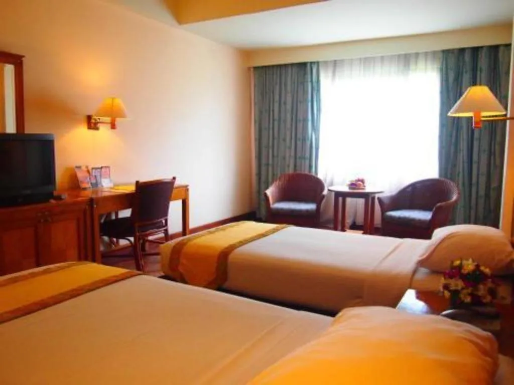 Bed in Bumi Wiyata Hotel