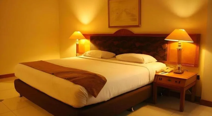 Bed in Bumi Wiyata Hotel