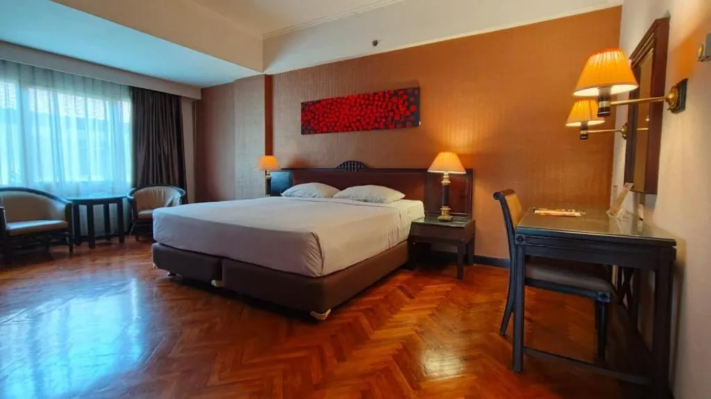 Bed in Bumi Wiyata Hotel