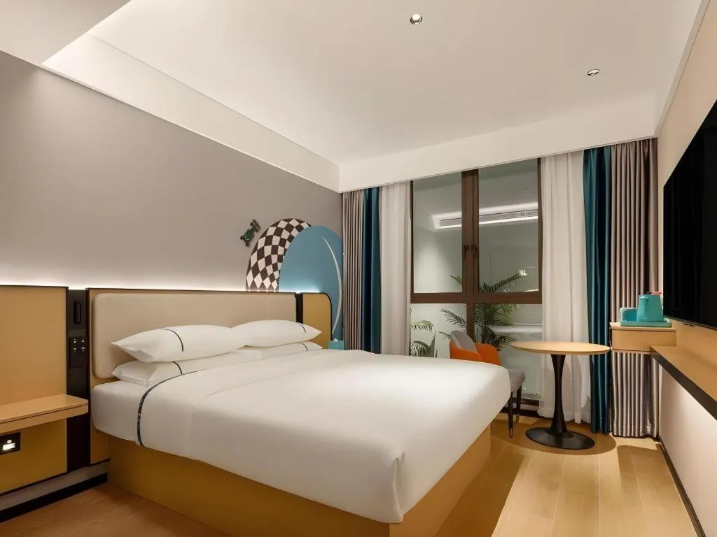 Bed in City Comfort Inn Wuhan Hankou Railway Station West Square