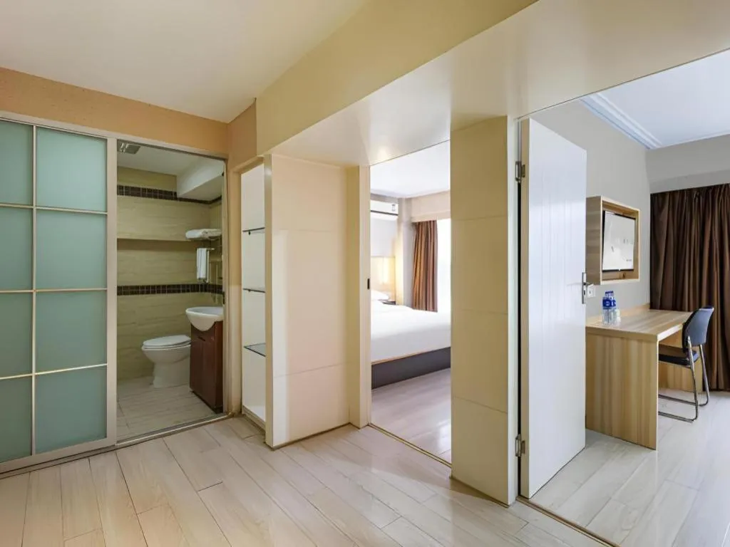 Bed in City Comfort Inn Wuhan Hankou Railway Station West Square