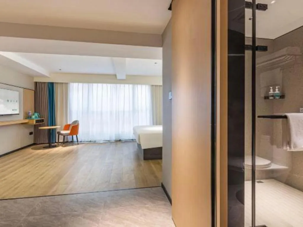 Bed in City Comfort Inn Wuhan Hankou Railway Station West Square