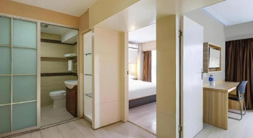 Bed in City Comfort Inn Wuhan Hankou Railway Station West Square