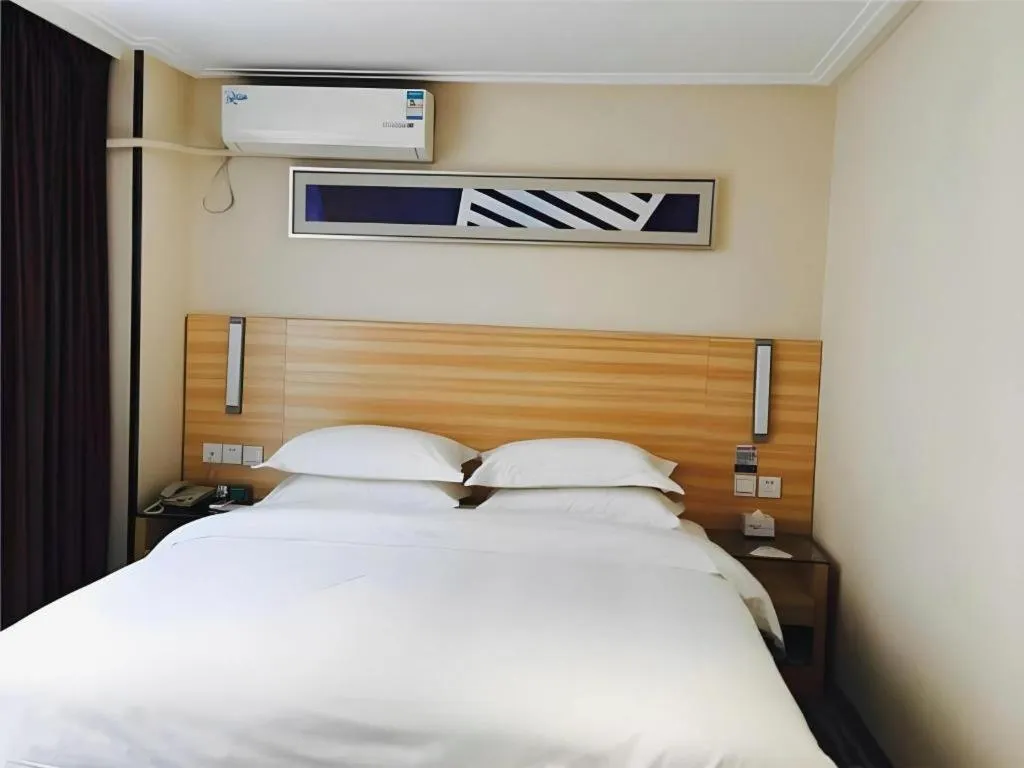 Bed in City Comfort Inn Wuhan Hankou Railway Station West Square
