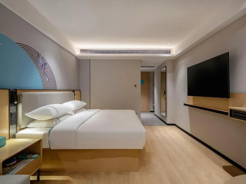 Bed in City Comfort Inn Wuhan Hankou Railway Station West Square