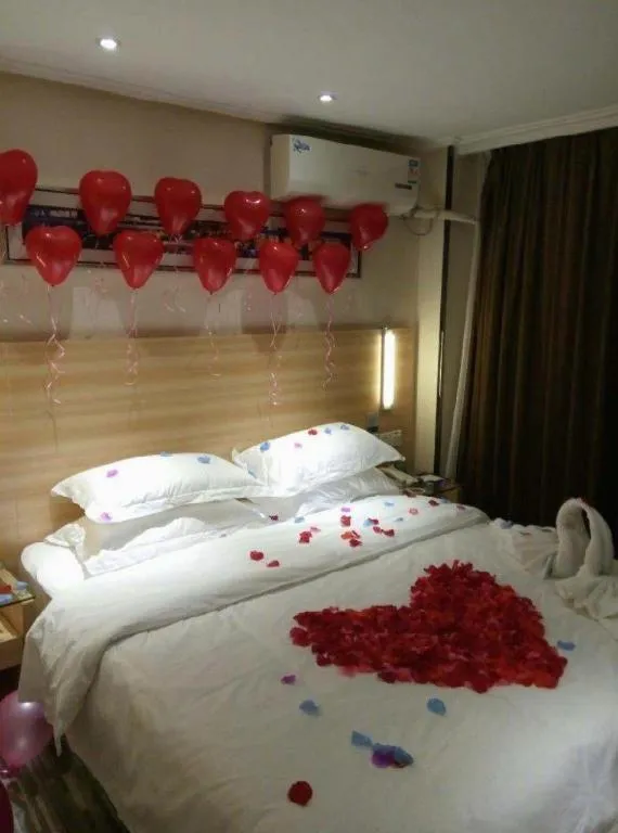 Bed in City Comfort Inn Wuhan Hankou Railway Station West Square