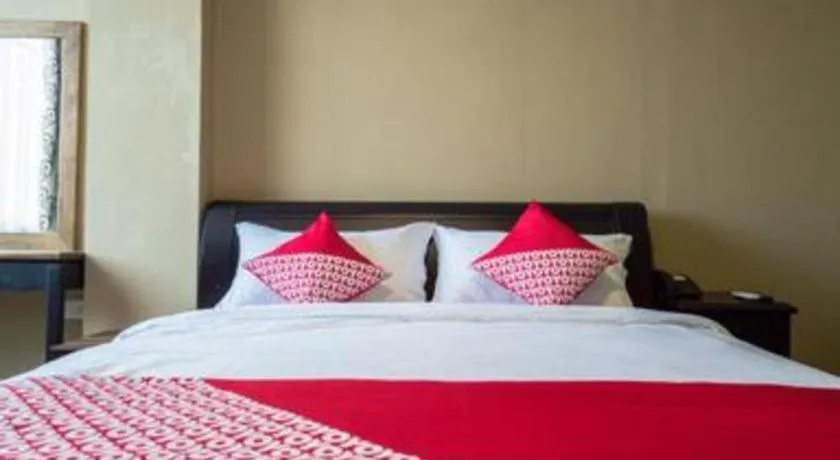 Bed in Nipah Island Resort