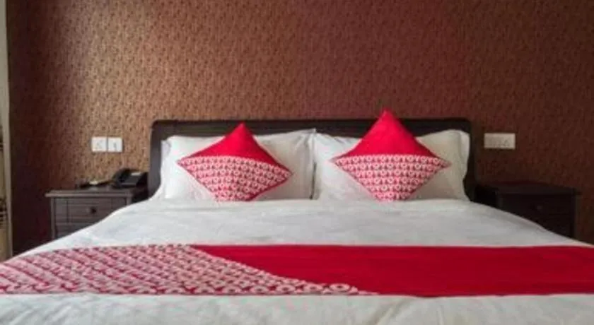 Bed in Nipah Island Resort