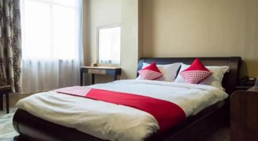 Bed in Nipah Island Resort