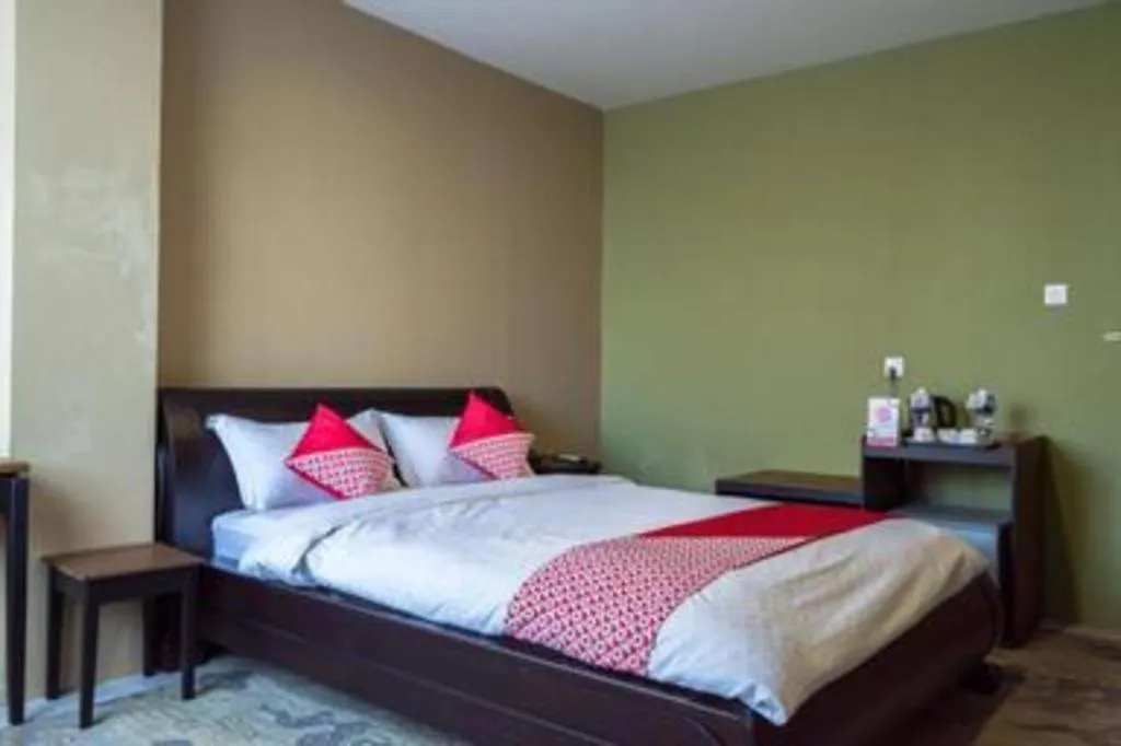 Bed in Nipah Island Resort