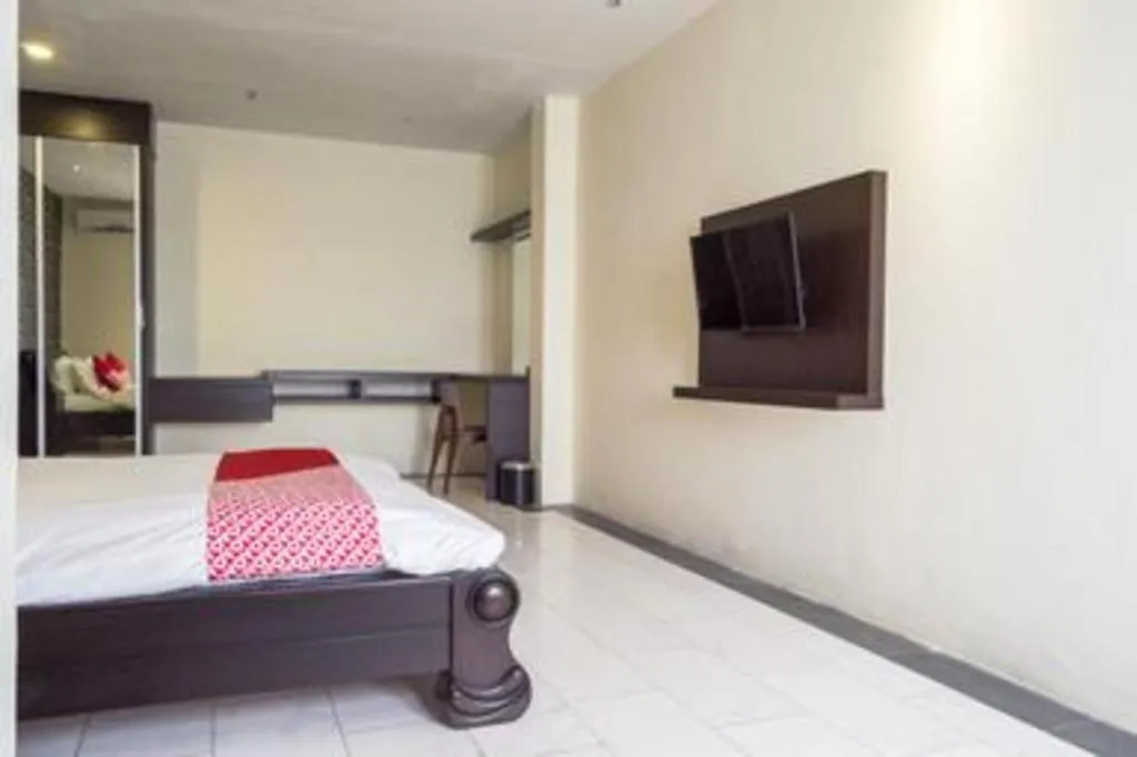 Bed in Nipah Island Resort