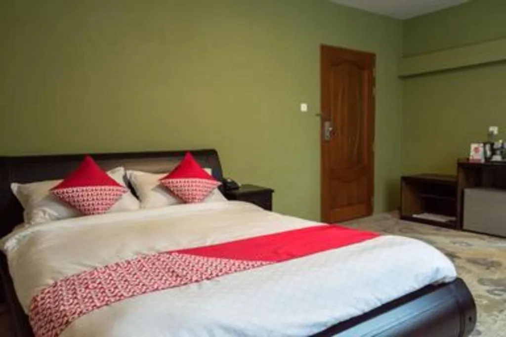 Bed in Nipah Island Resort