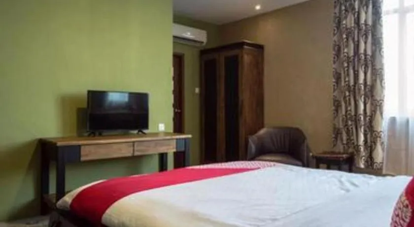 Bed in Nipah Island Resort