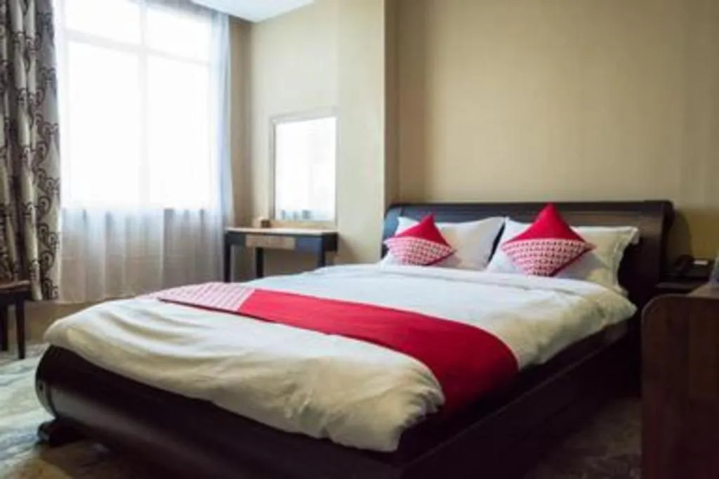 Bed in Nipah Island Resort