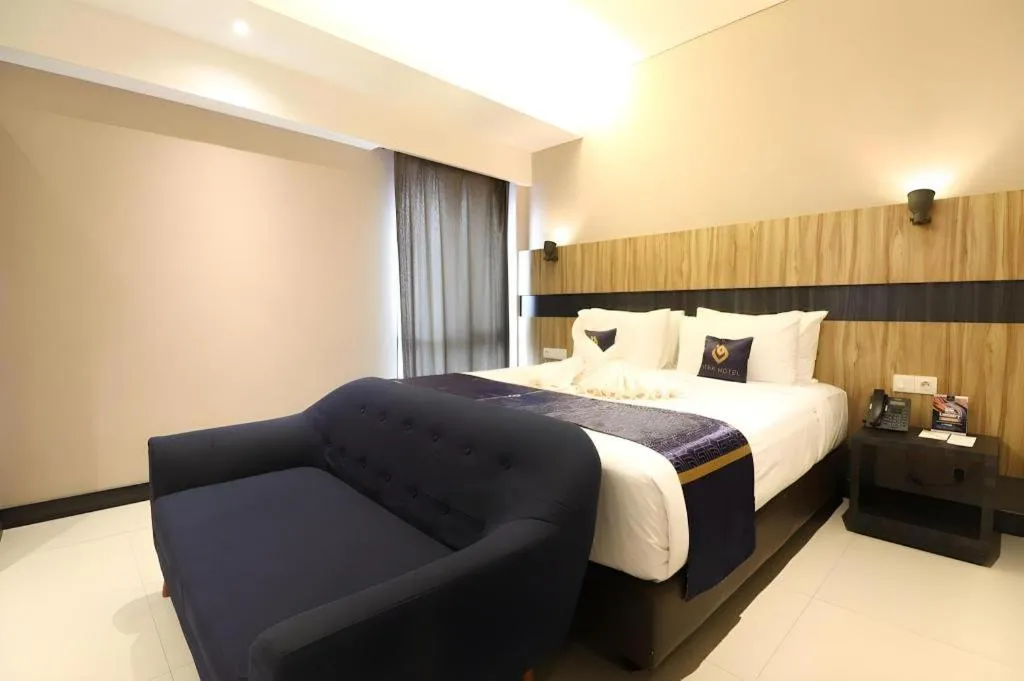 Bed in Fitra Hotel Majalengka
