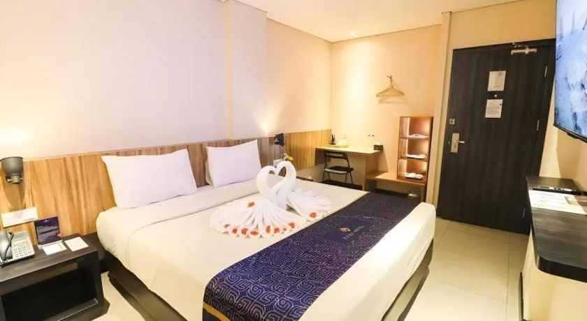 Bed in Fitra Hotel Majalengka