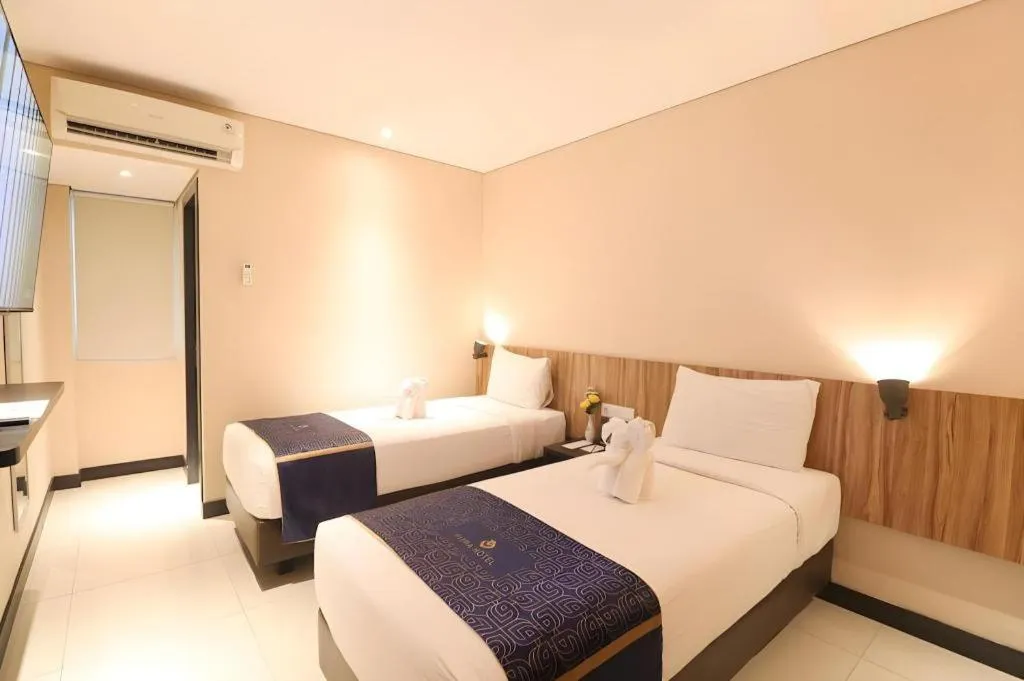 Bed in Fitra Hotel Majalengka