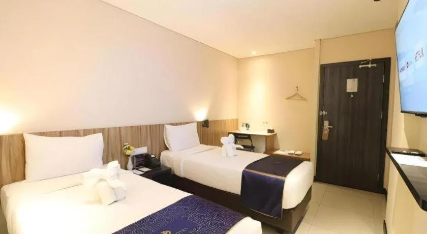 Bed in Fitra Hotel Majalengka