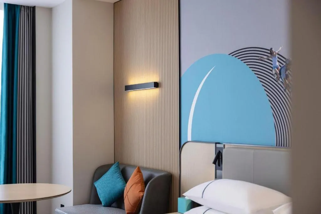 Bed in City Comfort Inn Dongxing National Trade Port