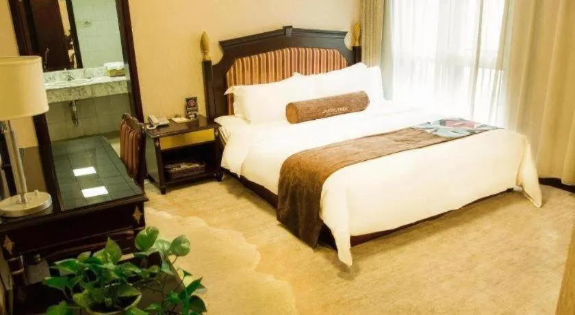 Bed in James Joyce Coffetel Qinhuangdao Taiyangcheng Wenhua Road