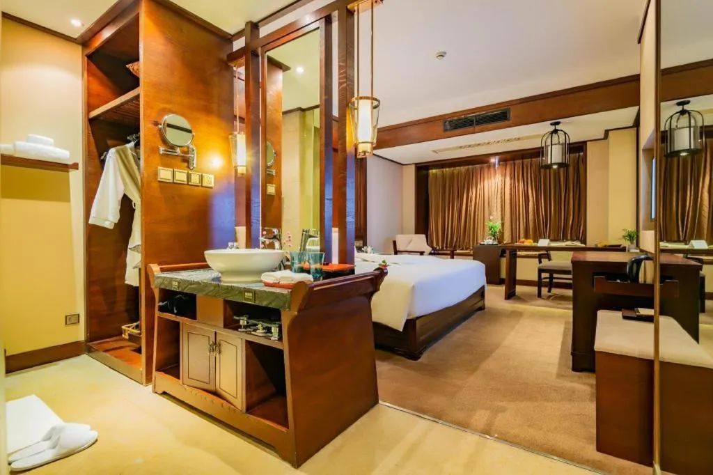 Bed in Yitel Collection Chengdu Kuanzhai Alley Chutian Junlin