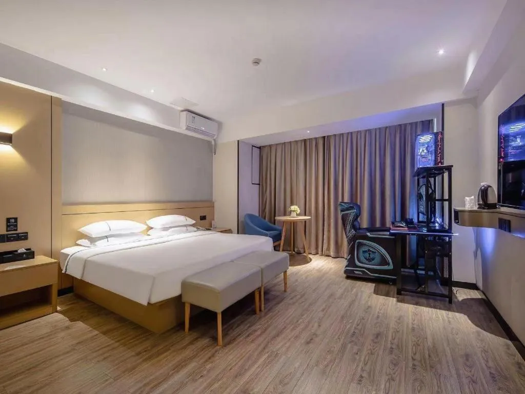 Bed in City Comfort Inn Nanning Anji Wanda Plaza