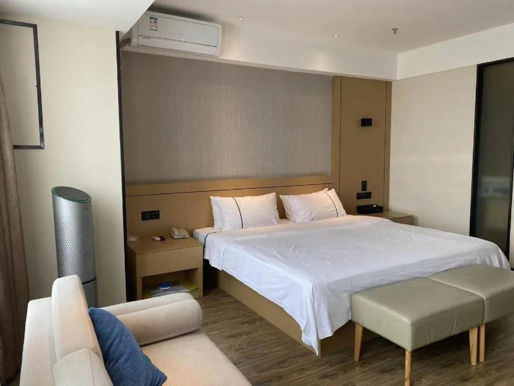 Bed in City Comfort Inn Nanning Anji Wanda Plaza