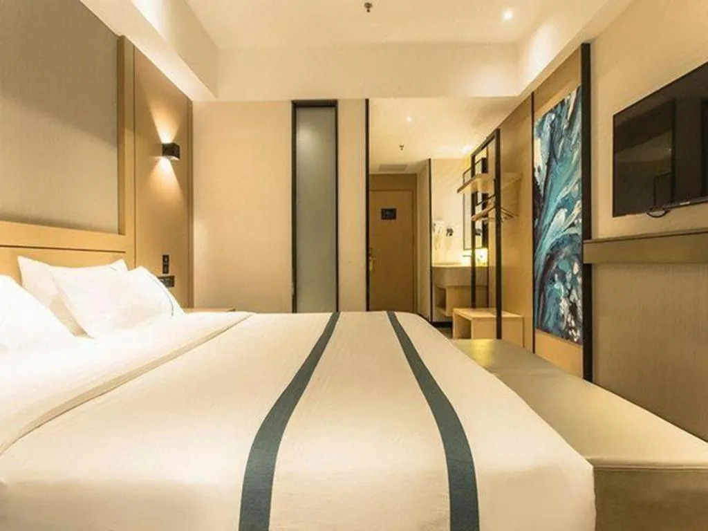 Bed in City Comfort Inn Nanning Anji Wanda Plaza