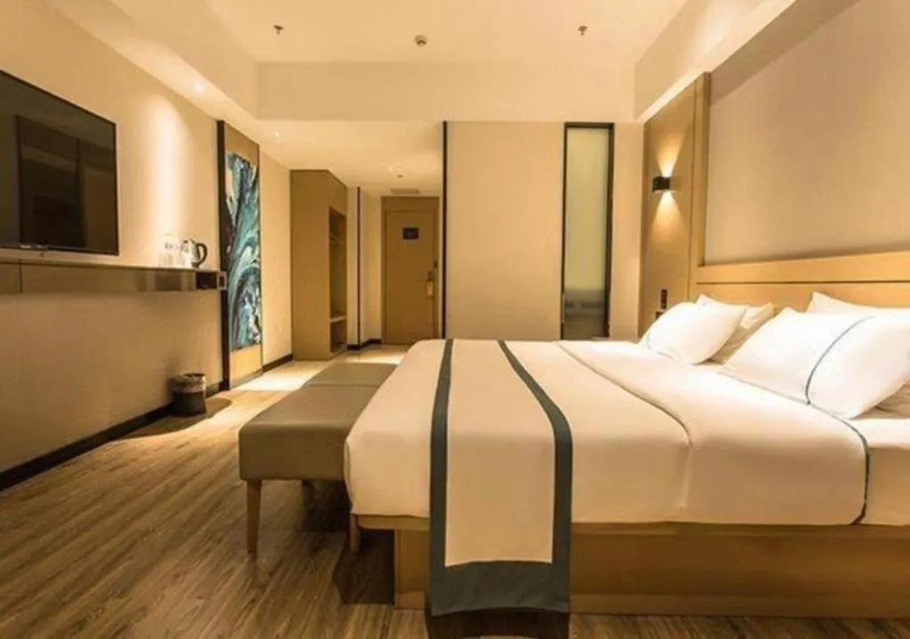 Bed in City Comfort Inn Nanning Anji Wanda Plaza