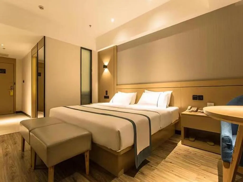 Bed in City Comfort Inn Nanning Anji Wanda Plaza